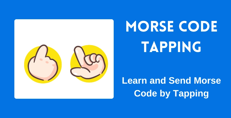 morse code tapping